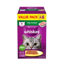 WHISKAS® 1+ Years Tuna Flavour Value Pack image
