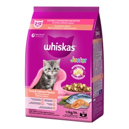 WHISKAS® Junior Tuna & Salmon Flavour image