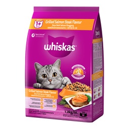 WHISKAS® Adult Grilled Salmon Steak Flavour image