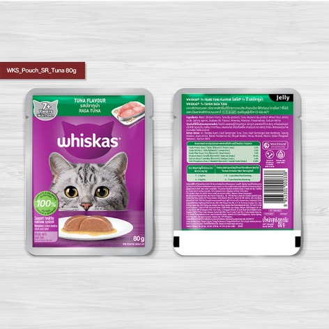 WHISKAS® Pouch Tuna Senior 80g image 1