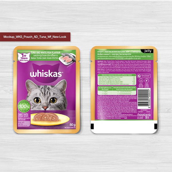 WHISKAS® 1+ Years Tuna and White Fish Flavour image 3