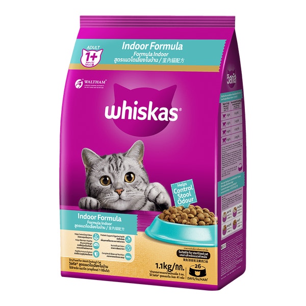 WHISKAS® Adult Indoor Formula image 1
