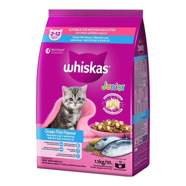 WHISKAS® Junior Ocean Fish Flavour image 1